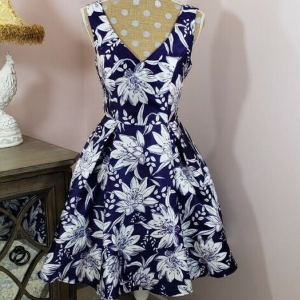 ModCloth Liza Luxe Fit & Flare Dress with Pockets